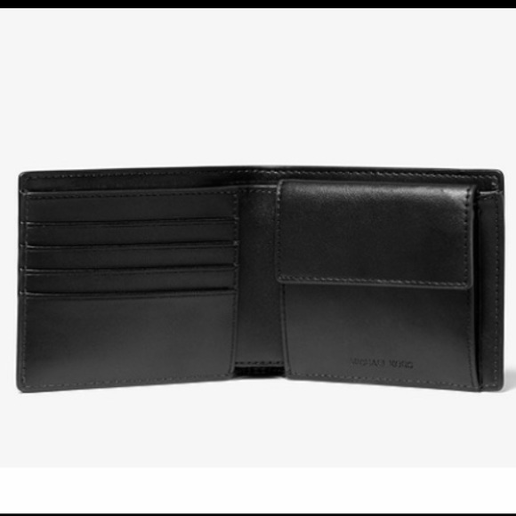 NWT Michael Kors black Cooper Billfold Wallet - Picture 8 of 9
